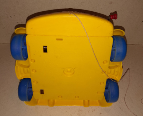 Juguete Trusty Tim School Bus Jack In The Box Mattel 1969 (Usado)