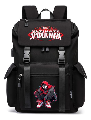 Mochila Escolar Para Mujer Y Hombre, Bolsa De Viaje Para Ordenador Portátil, Grande, Impermeable