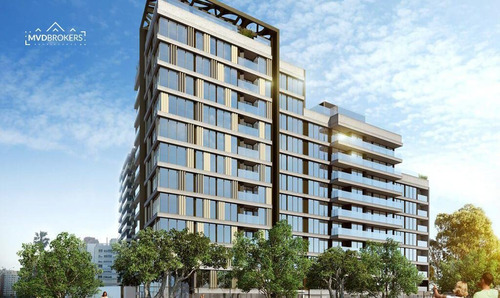 Imagen 1 de 27 de Torre Arenas T4 U715 | Venta Apartamento Monoambiente A Estrenar En Malvín Sur - Rambla - Premium - Full Amenities - Entrega Inmediata!