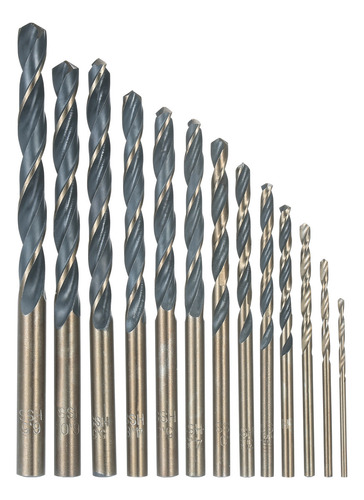 Juego De Brocas Hss Twist De 13 Piezas Con Estuche De Almace
