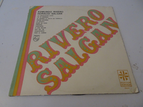 Horacio Salgan - Edmundo Rivero -  Vinilo Argentino Tango