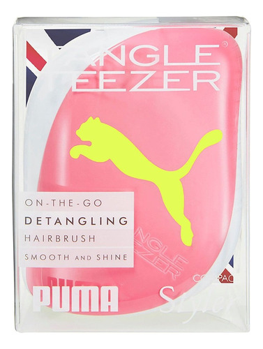 Cepillo De Pelo Tangle Teezer Compact Styler Puma White