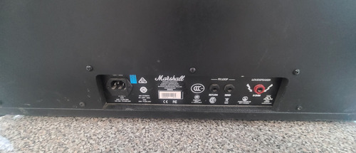 Amplificador Guitarra Marshall Code 100 Combo 2x12 100 Watts Negro (Usado)