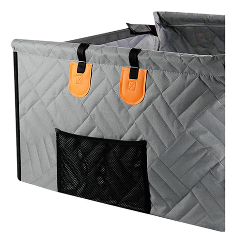 Cars Para Perros Asiento Protector De La Cesta De S Gris