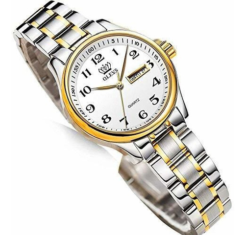Olevs Luxury Ladies Watches,women's Watch With Day And Date,
