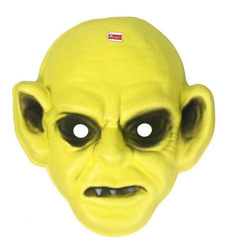 Máscara Monstruo Verde Disfraz Halloween - Ciudad Cotillón