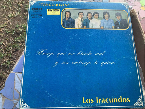 Vinilo Los Iracundos Tango Joven Che Discos