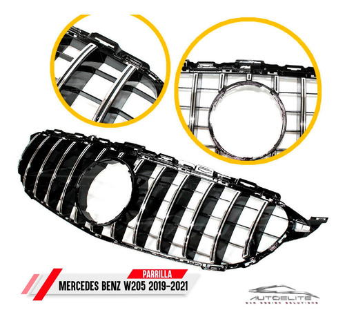 Imagen 5 de 7 de Parilla Mercedes Benz Clase C Tipo Gt 2019 - 2021