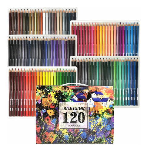Lápices De Colores Para Arte 120 Colores De Pintura