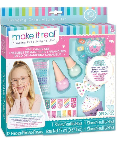 Juego De Manicura Make It Real 2328 Mundo Kanata