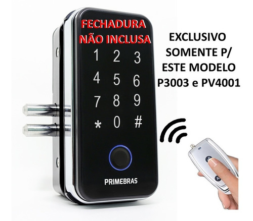 Imagem 1 de 4 de Controle Remoto Para Fechadura Digital Primebras