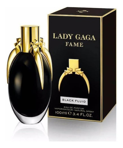 Lady Gaga Fame Black Fluid Eau De Parfum Para Dama 100 Ml