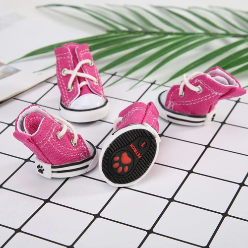 Sapatos Para Animais De Estimação, 4 Unidades/conjunto De Bo