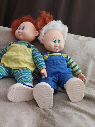 Muñecas Knickie-&-knockie Año 1999 Talkin Tots, Play By Play (Usado)