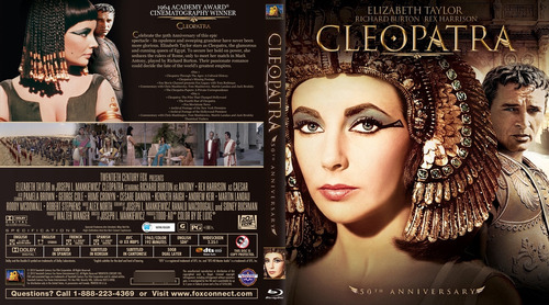 Cleopatra 1963 Edic. 50th Anniv. En Bluray. 2 Discos.