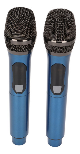 Micrófono Inalámbrico 1 Para 2 Karaoke Portátil Con Pantalla