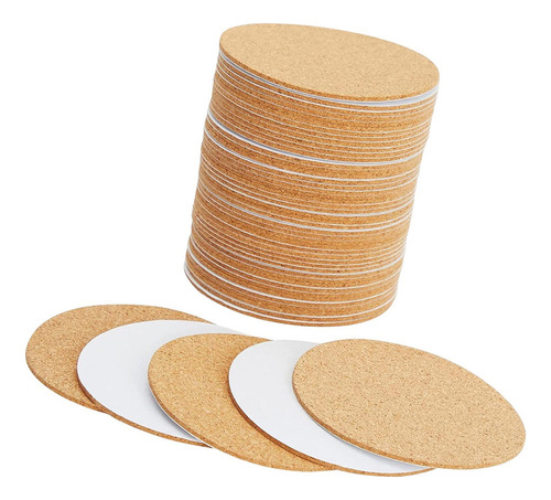 Hojas De Corcho Manualidades De Bricolaje Imágenes Redondo