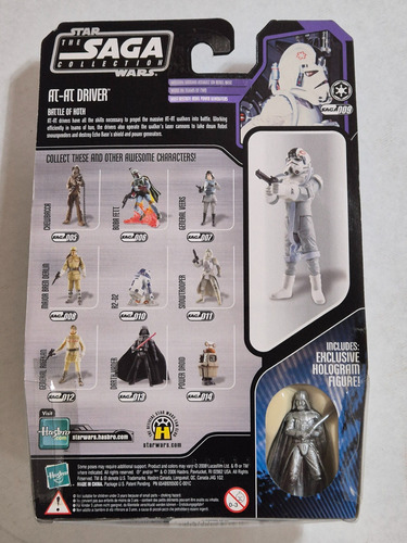 Figura # 9 Star Wars Saga At At Driver Empire Strikes 2006