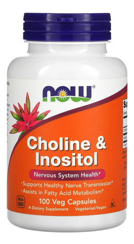 Colina Choline & Inositol 500 Mg 10 - Unidad a $780