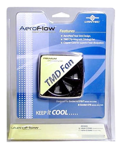 Va4-c7040 Disipador Vantec Aeroflow Fan Socket 