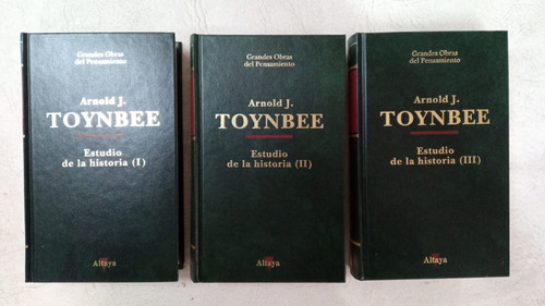 Estudio De La Historia - 3 Tomos - Arnold Toynbee - Altaya