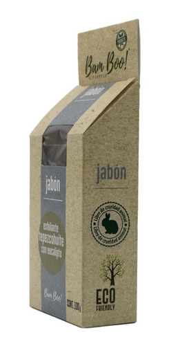 Imagen 6 de 9 de Jabón Exfoliante Tepezcohuite Eucalipto 100 G Bam Boo!