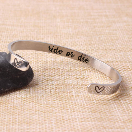 Pulsera Con Frase Bff
