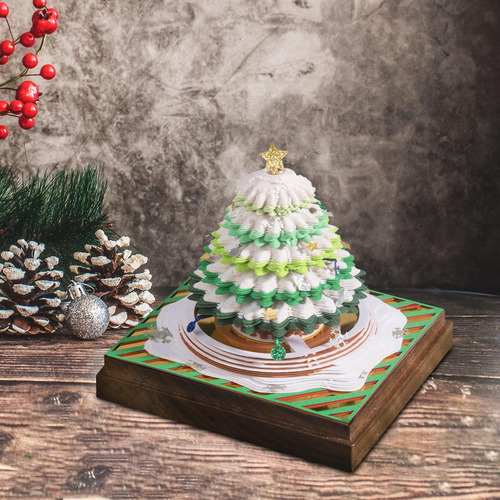 Bloc De Notas 3d Reloj Calendario Decoración Del De Navidad