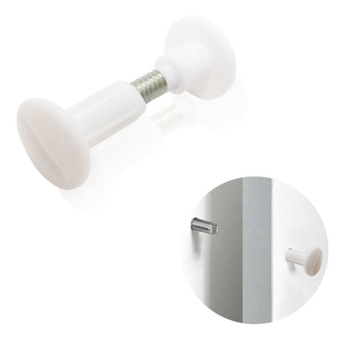 Parafuso União Branco Ø8x28mm Fechado E 35mm Aberto 300 Un