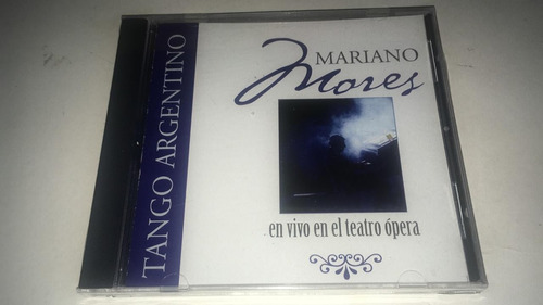 Mariano Mores En Vivo En El Teatro Opera Cd Nuevo Cerrado