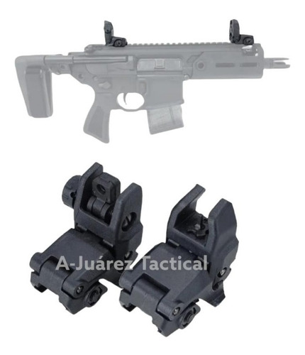 Mira De Grano De Polimero Para Riel Picatinny De 20 Mm