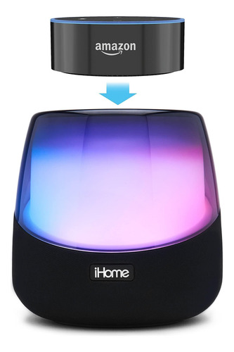 Altavoz Bluetooth Recargable Ihome Iav5 Para Echo Dot Color