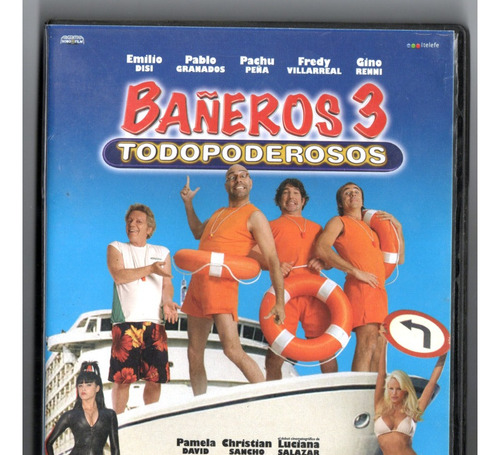 Bañeros 3 Todopoderosos / Dvd Original Pelicula Argentina