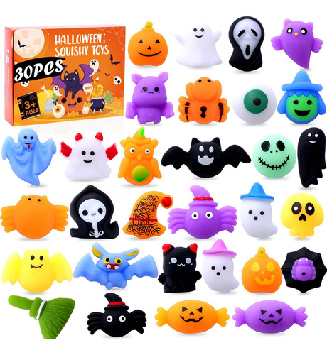 30 Juguetes Blandos De Mochi For Halloween, Juguetes