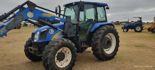 Tractor New Holland 5070 D-t,3 Puntos,año 12,con Pala Martin