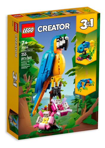 Lego Creator 3 En 1 Loro Exótico