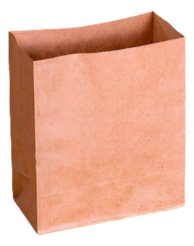 500 Unid Sacos De Papel Kraft Mini 15x7,5x17 Cm - Sem Alça