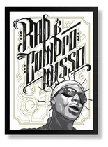 Comprar Quadro Rap É Compromisso Hip Hop Sabotage 42x29cm