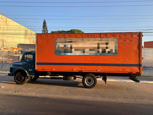 Mb 1113 Baú Toco 4x2 Turbinado Freio A Ar Direção Hidraúlica