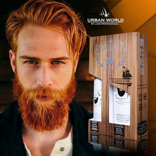 Laini X4kit Loción Bergamota Barba Bigote5% Y Champu Balsamo