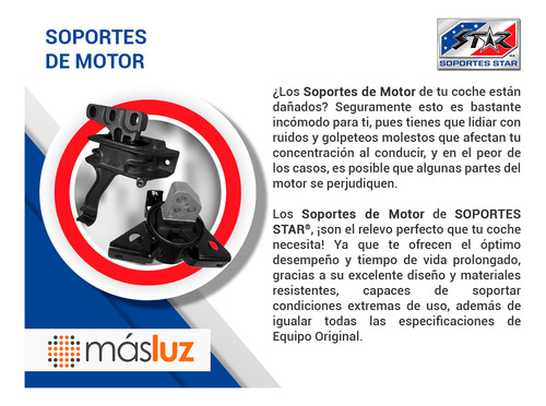 1- Soporte Motor Frontal Lexus Rx450h V6 3.5l 10/15 S Star
