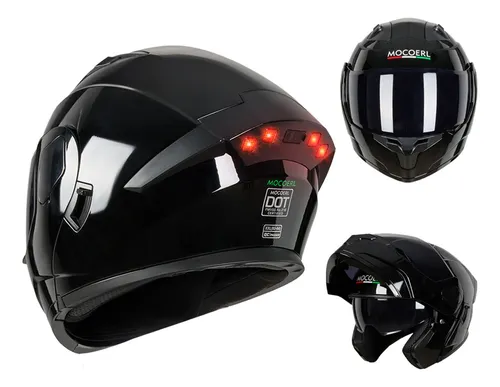Casco luz led hotsell