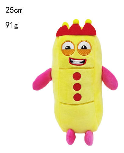 Juguete De Peluche Numberblocks, Juguete Preescolar A