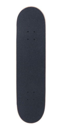 Imagen 2 de 3 de Skate Woodoo Institucional Bauhaus Black