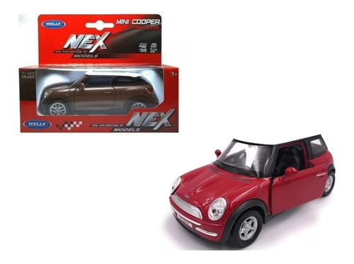 Mini Cooper S Escala 1:36 De Welly Jeg 49766