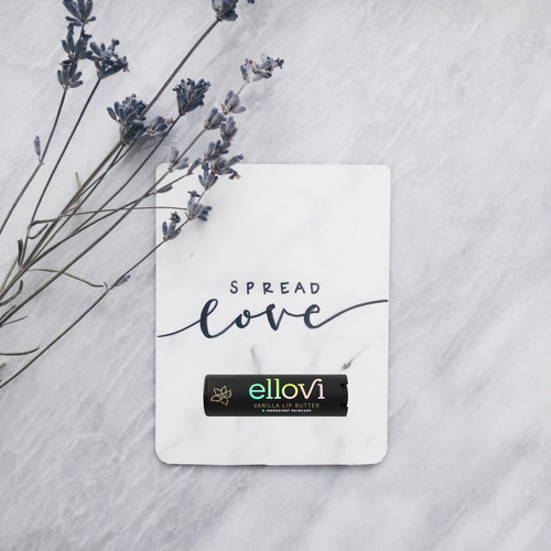 Bálsamo Natural Para Labios Ellovi - Vainilla - Tan Puro Que