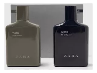 Perfume Zara W/end 3:00 Am + W/end 8:00 Am 100 Ml Lacrado