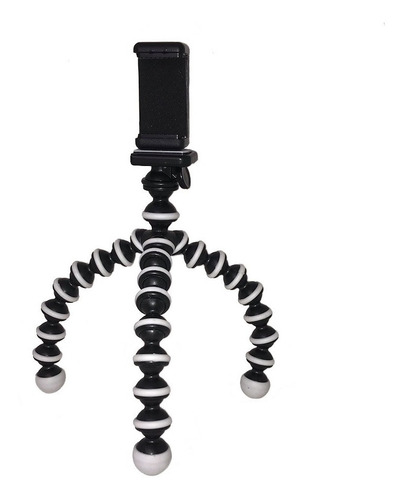 Imagem 7 de 9 de Tripe Articulado Com Suporte Celular Tipo Gorillapod Polvo