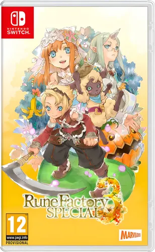 Rune Factory 3 Special Switch Midia Fisica Lacrado Novo