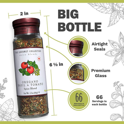 The Gourmet Collection Orégano, Albahaca Y Tomate 66 G